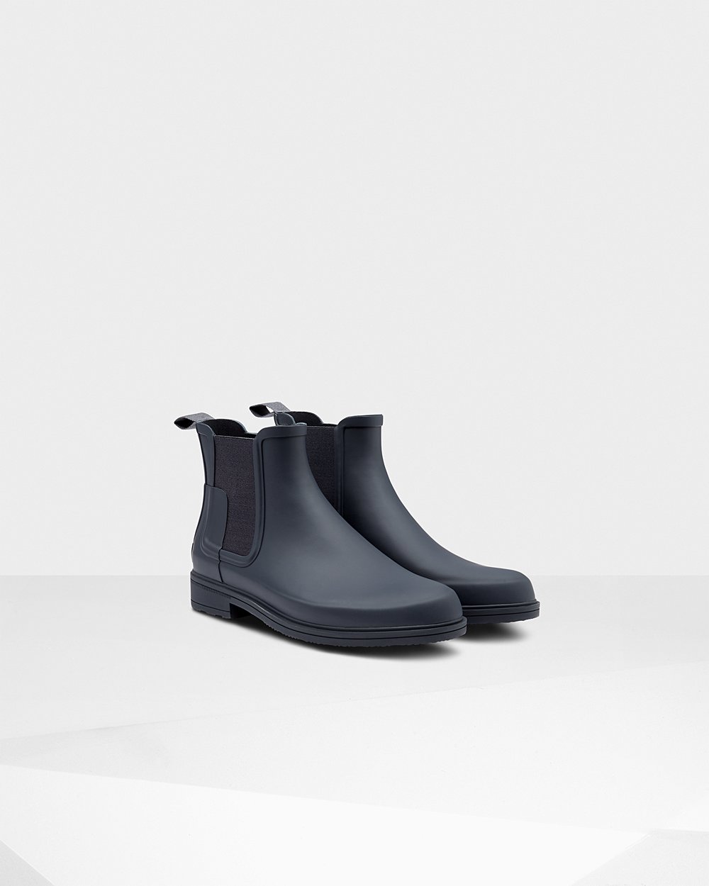 Chelsea Boots Herr - Hunter Refined Slim Fit - Marinblå - 274160-MKY